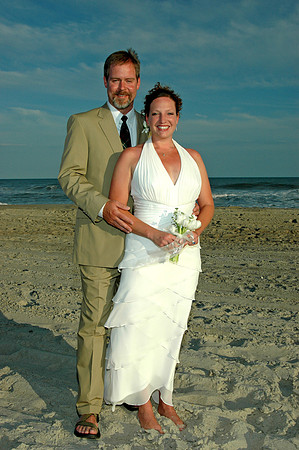 Beach wedding photographer, Carteret County wedding photographer, Emerald Isle wedding photographer