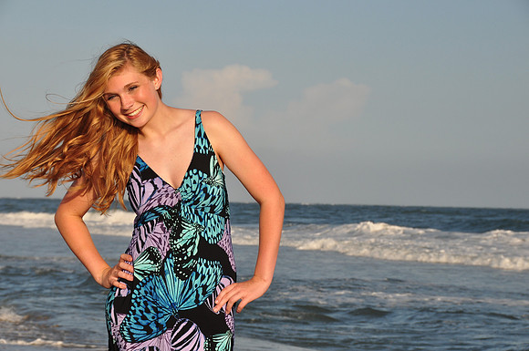 High school senior photographer, Carteret County photographer, Fort Macon photographer