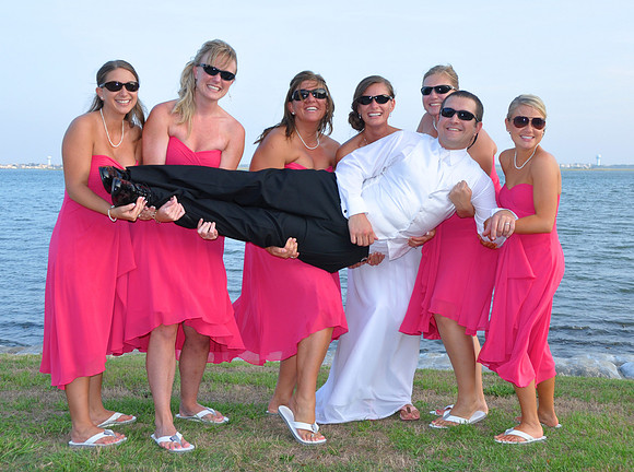 Carteret County wedding photographer, Crystal Coast Civic Center photographer