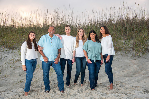 Family portraits, Fort Macon photographer