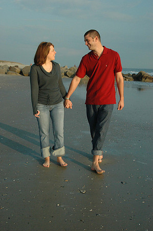 Engagement photographer, Fort Macon photographer, beach photographer