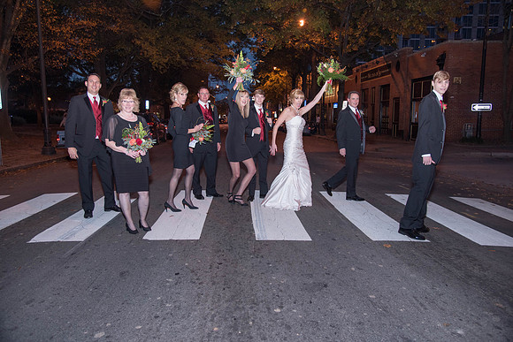 Raleigh wedding photographer, Cafe Luna weddings