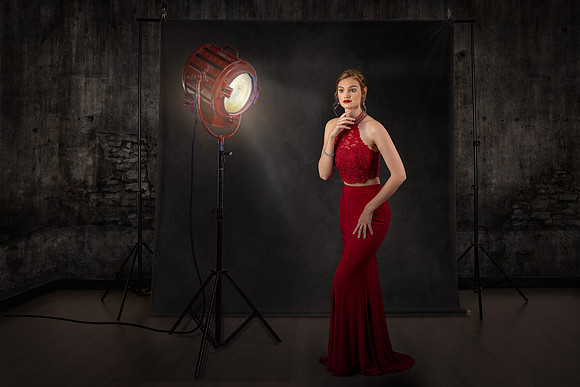 Movie Lights, Prom, Prom Dress, Senior