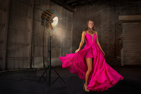 Movie Lights, Prom, Prom Dress, Senior