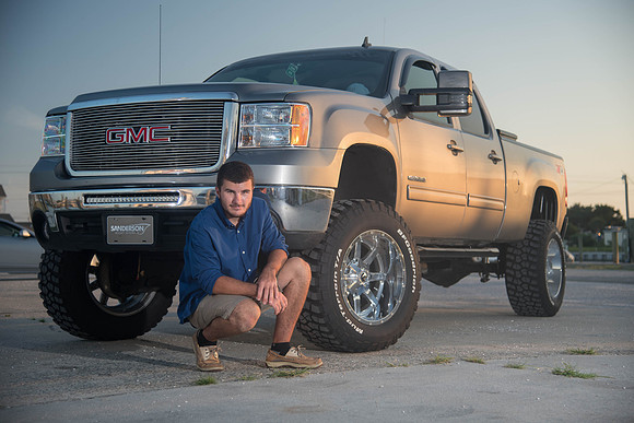 High school senior photographer, Carteret County photographer Croatan High School photographer