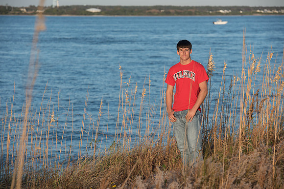 High school senior photographer, Carteret County photographer Croatan High School photographer