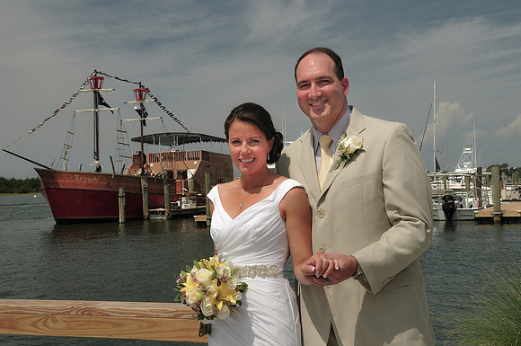 Beach wedding photographer, Carteret County wedding photographer, Beaufort NC wedding photographer